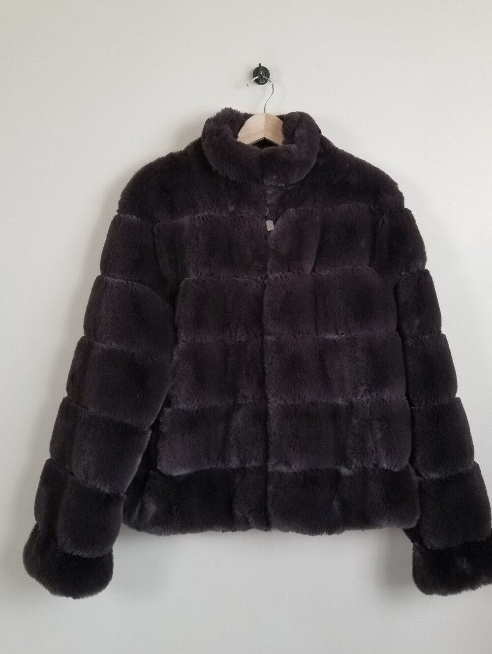 Calvin Klein Faux Fur Jacket Size XL